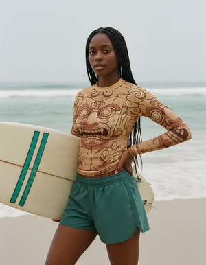 Muskmelon Aegis Rash Guard Women's Rashguard — Dripper