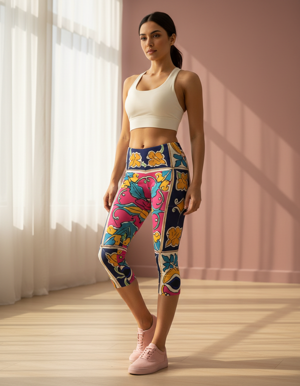 Talavera Collection capri leggings