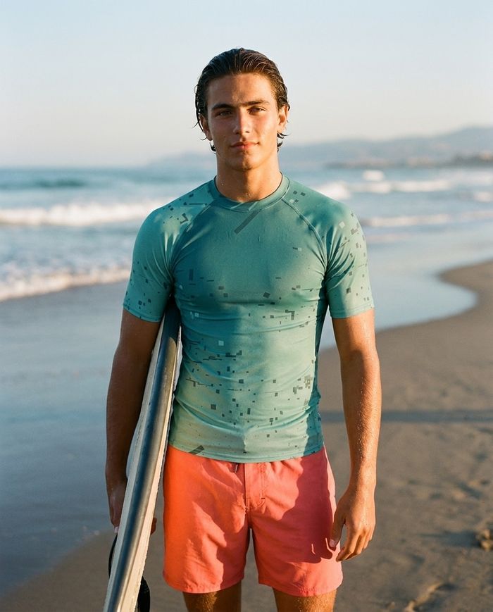 Rashguard — Men's Transformative Teal Voltage