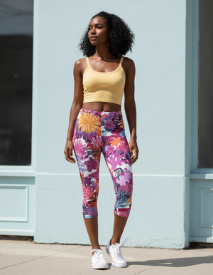 Nautilus Capri Leggings Capri Leggings — Dripper