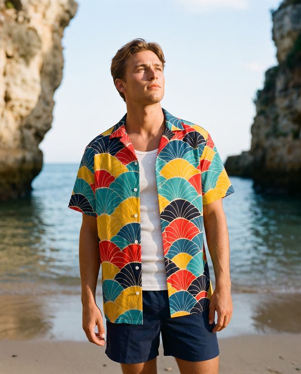 Japanese Collection men's hawaiian shirts