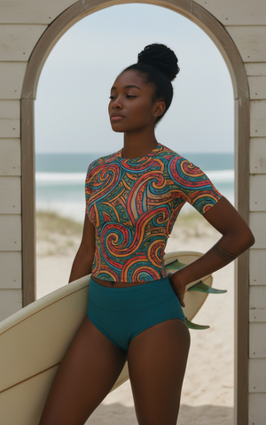 Women's Spectrum women's rashguards