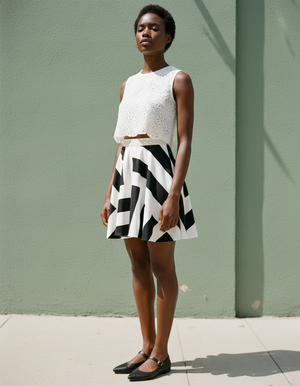 Canvas Skater Skirt Skater Skirt — Dripper