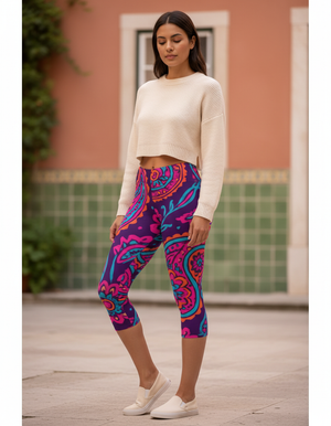 Persian Collection Capri Leggings capri leggings