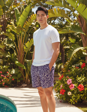 Langit men's swim trunks