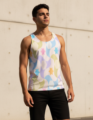 Zellige Tank Top Men's Tank Top — Dripper