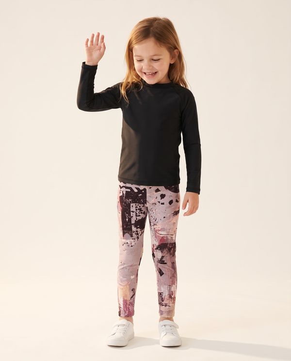 Burnished Lilac Echo Girls Leggings