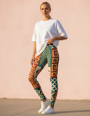 Atayal full-length leggings