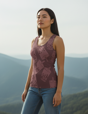 Burnished Lilac Mochi Tank Top Women's Tank Top — Dripper