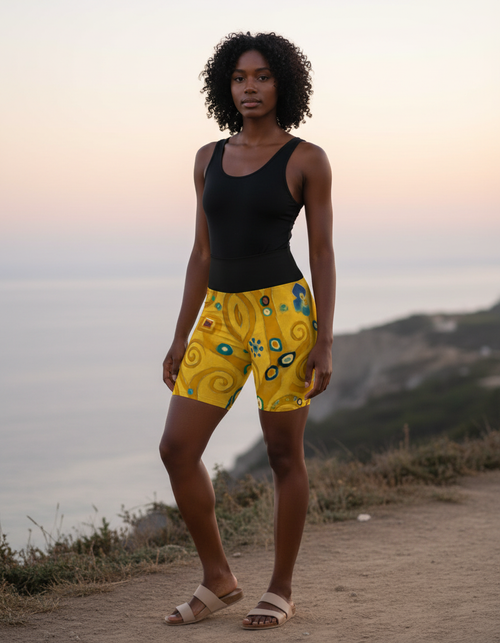 Essence Yoga Shorts Yoga Shorts — Dripper