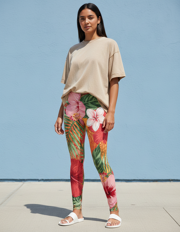 Tropical Collection leggings