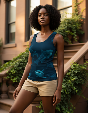 Women's Azure tank tops