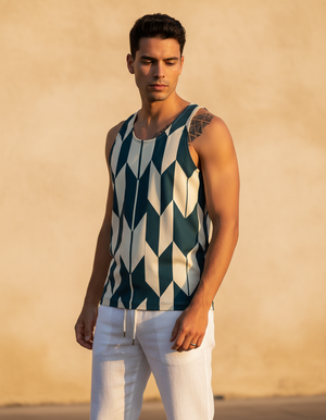 Sakura Tank Top Men's Tank Top — Dripper