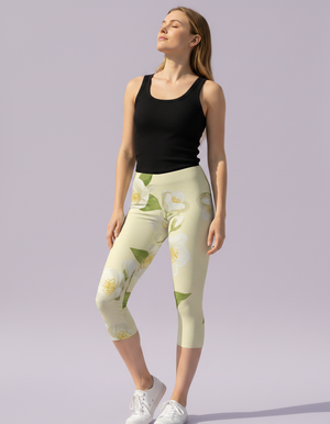 Aroma Leggings Capri Leggings — Dripper