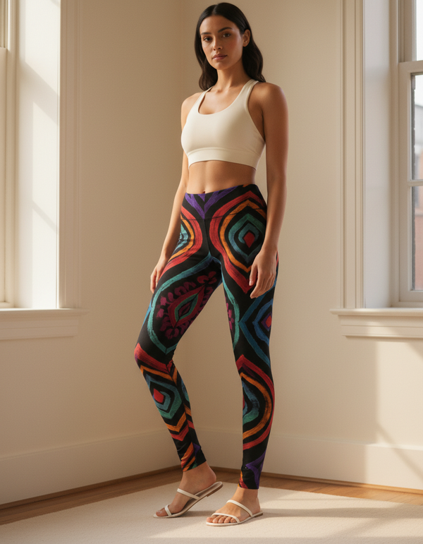 Ikat Collection leggings