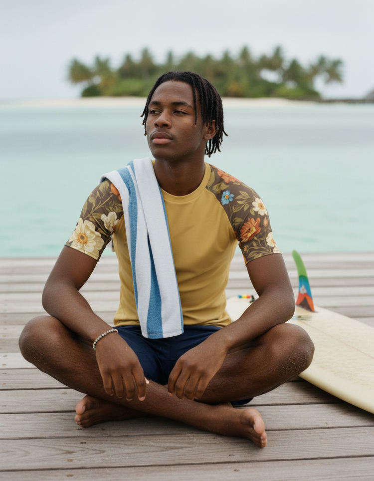 Men's Renoir Garden Palette Rash Guard