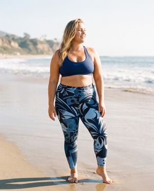Marina Mana Kai plus size leggings