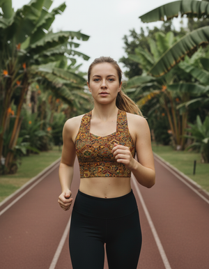Nami Sports Bra Longline Sports Bra — Dripper