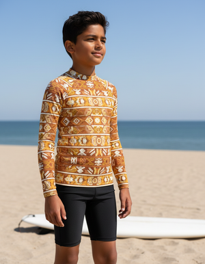 Youth Amber Haze Estilo youth rashguards