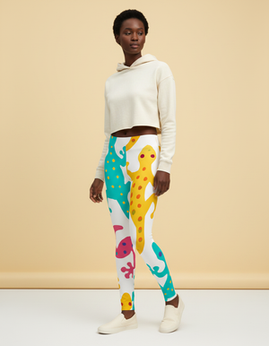 Mosaic Leggings Women's Leggings — Dripper