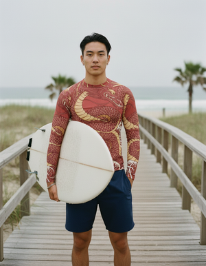 Lava Falls Gyo Rash Guard Men's Rashguard — Dripper