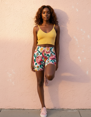 Lotus Short Shorts Short Shorts — Dripper