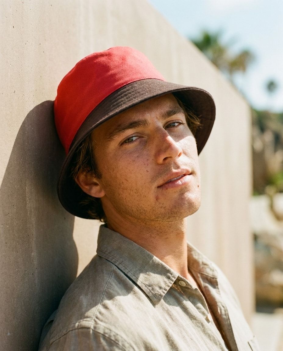 Cherry Cola bucket hats