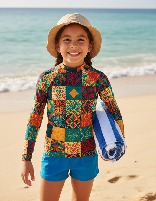 Boys Acacia Pulse Rash Guard