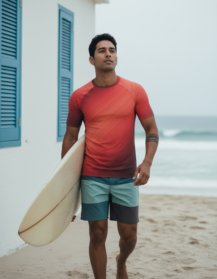 Rashguard — Men's Lava Falls Spectrum