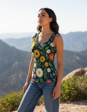 Fern Tank Top Women's Tank Top — Dripper