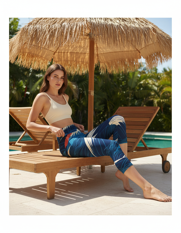 Mount Collection capri yoga leggings