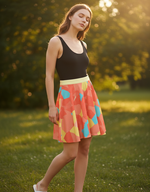 Aura Skater Skirt Skater Skirt — Dripper