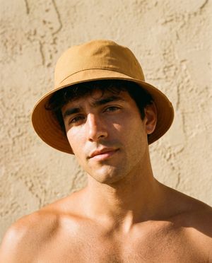Unisex Amber Haze Aubergine & Lilac Bucket Hat Bucket Hat — Lolekai