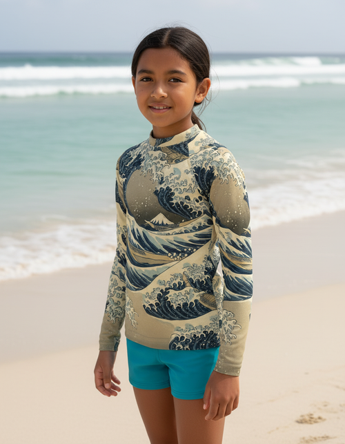 Tide Kids Rash Guard Kids Rash Guard — Dripper