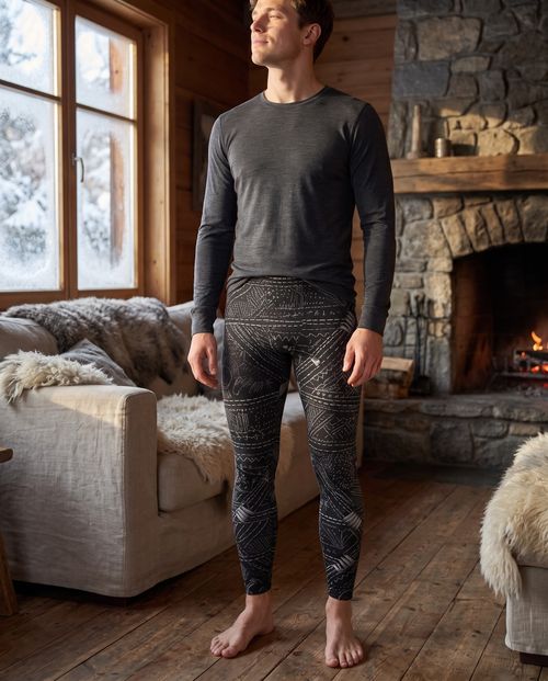 Graphite Stitchline Base Layer Bottoms