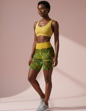 Elysium Yoga Shorts Yoga Shorts — Dripper