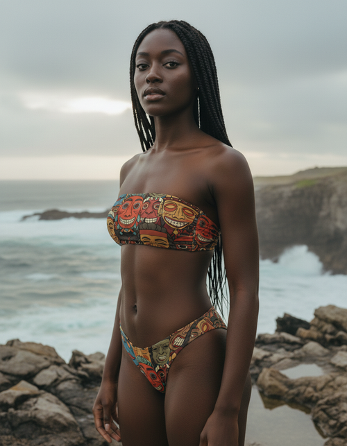 Chimeras Bandeau Bikini Bandeau Bikini — Dripper