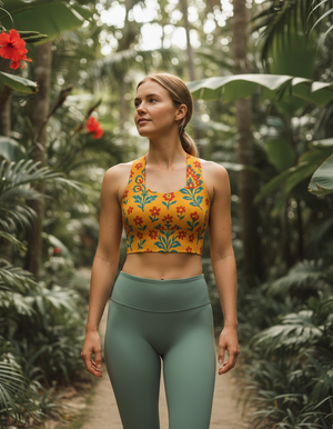 Sutra Sports Bra Longline Sports Bra — Dripper