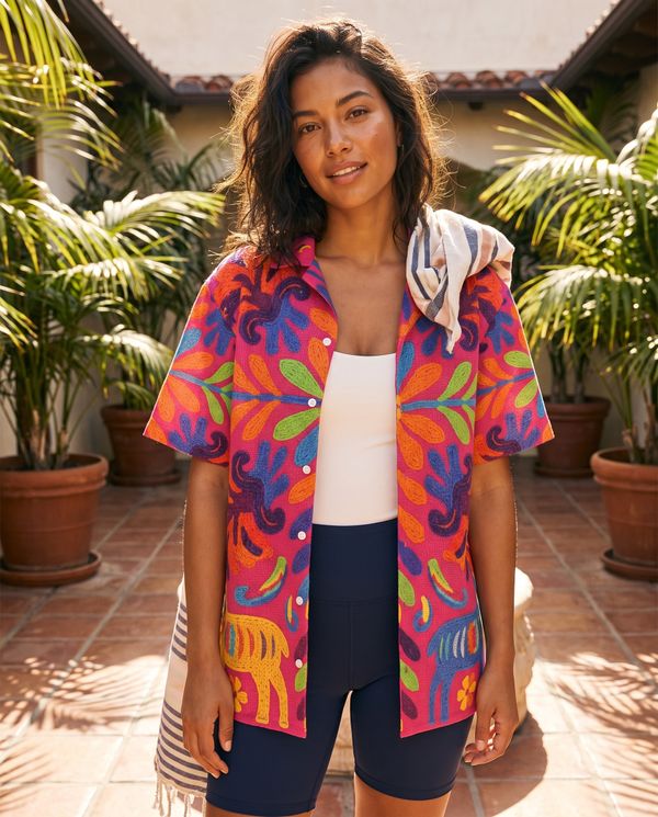 Otomi Collection women's hawaiian shirts