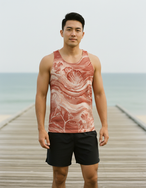 Men's Lava Falls Tidepool tank tops