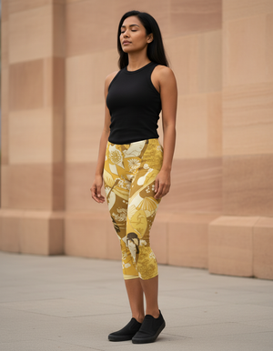 Yellow Mizuki leggings