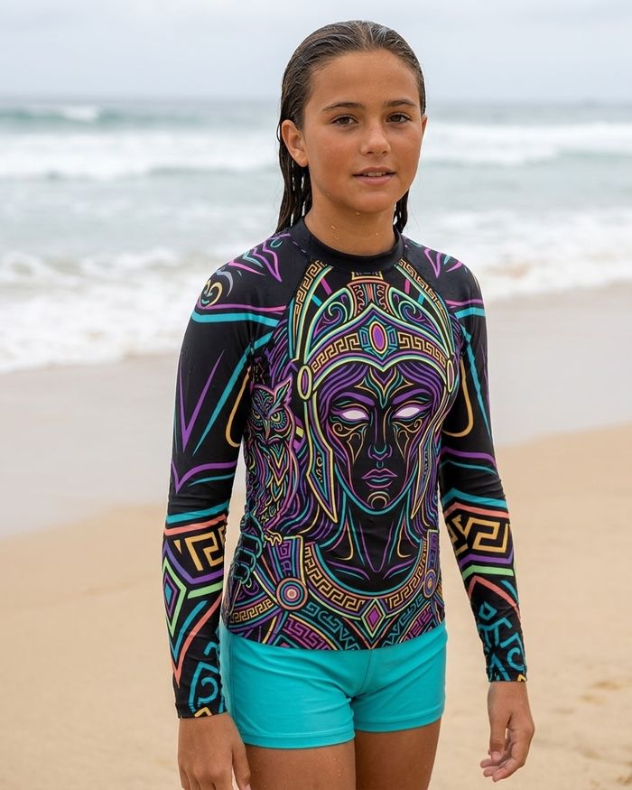 Rashguard — Girls Neon Athena