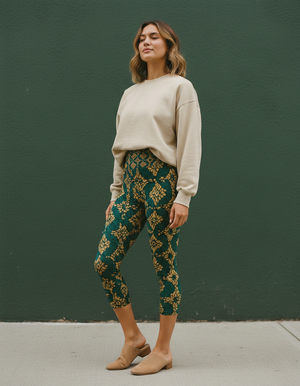 Alexandrite Boca leggings