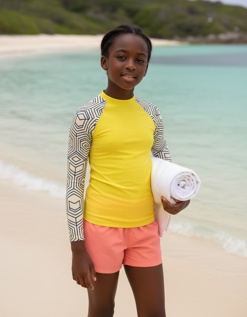 Haruka Youth Rash Guard Youth Rash Guard — Dripper