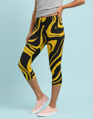 Eclipse Capri Leggings Capri Leggings — Dripper