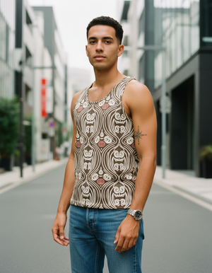 Men's Angora Sora men's tank tops