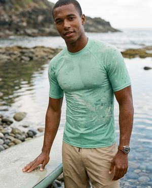 Men's Jelly Mint Nova men's rashguards