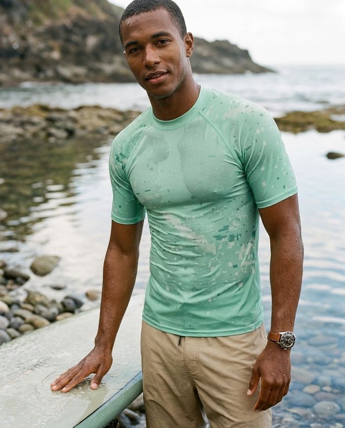 Rashguard — Men's Jelly Mint Nova