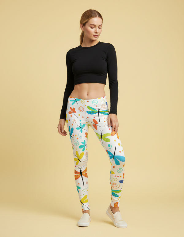 Dragonfly leggings