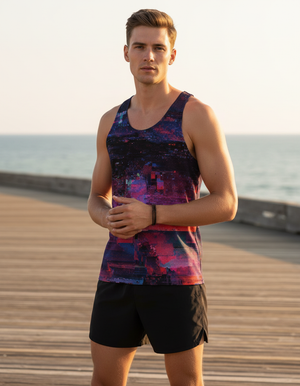 Echo Tank Top Men's Tank Top — Dripper